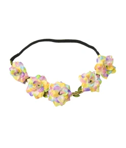 Rainbow Flower Head Wrap