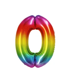Rainbow Foil Number 0
