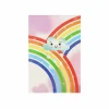 Rainbow Note Pad 60 Sheets 4Pc 6.5×9.5cm