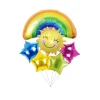 Rainbow Party Balloon Set 6pc