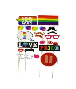 Rainbow Party Photo Props