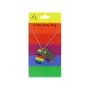 Rainbow Pride Metal Dog Tag