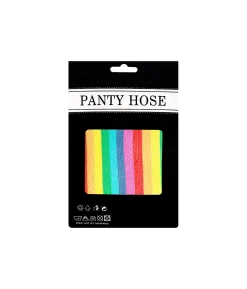 Rainbow Small Fishnet Stockings