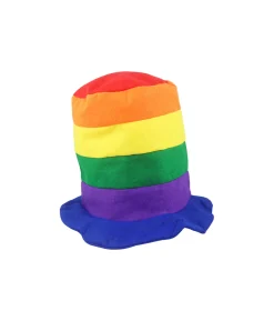 Rainbow Top Hat Striped