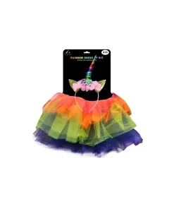 Rainbow Unicorn Tutu & Headband Kit