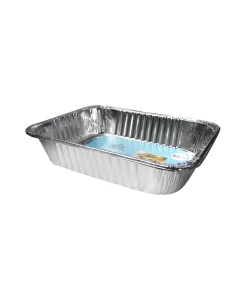 Rectangle Foil Tray 2pk 362x274x76mm