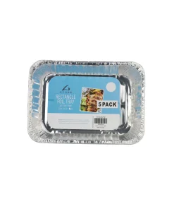 Rectangle Foil Tray 437 x 318 x 75mm 5 pk