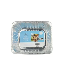 Rectangle Foil Tray 326 x 262 x 102mm 5 pk