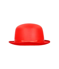 Red Bowler Hat