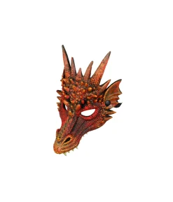 Red Dragon Foam Half Mask