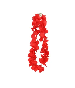 Red Flower Lei