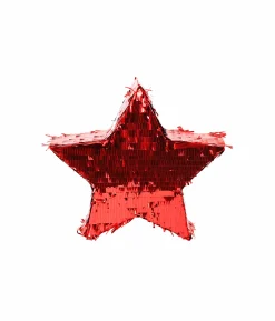 Red Foil Star Pinata