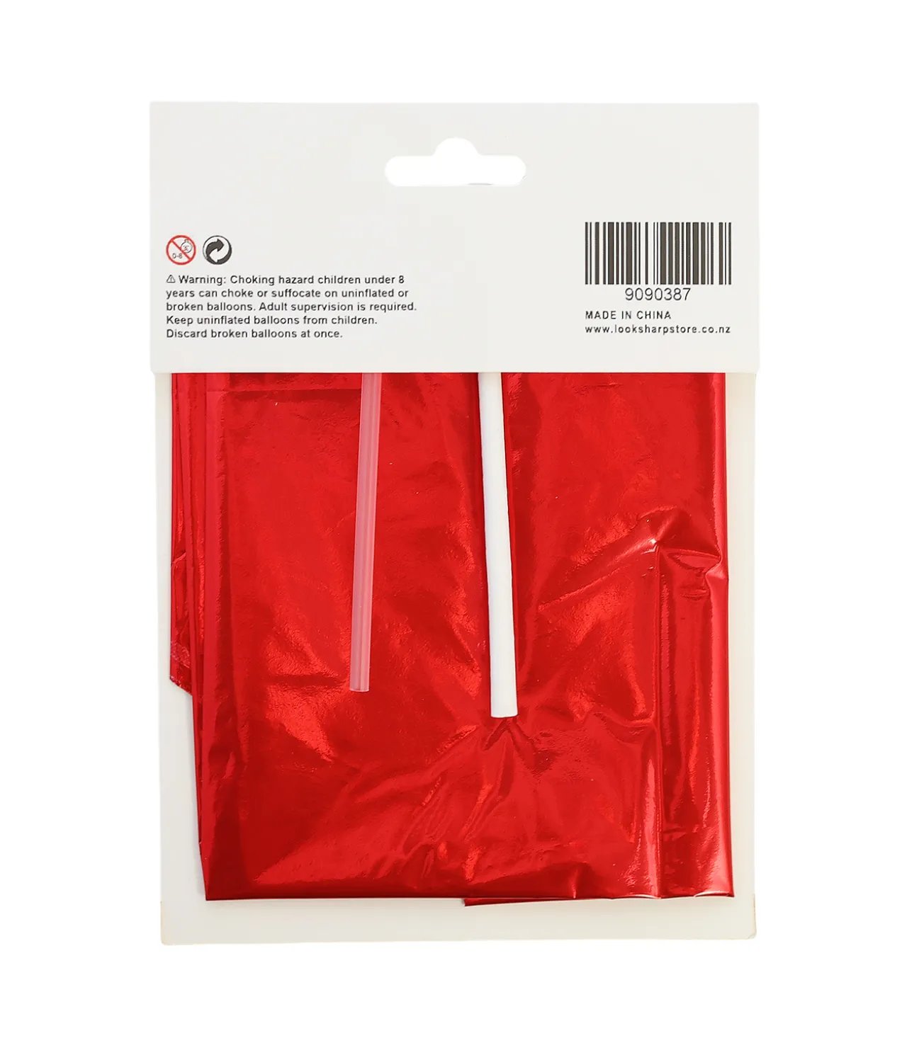 Red Heart Foil Balloon 24in