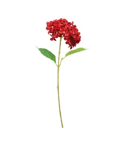 Red Hydrangea Flower 63cm
