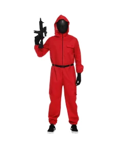 Red Jumpsuit Large