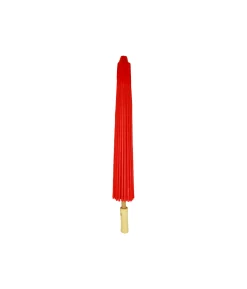 Red Large Fabric Parasol 40cm