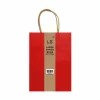 Red Large Paper Bag 2pcs