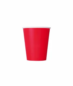 Red Paper Cups 20x9oz