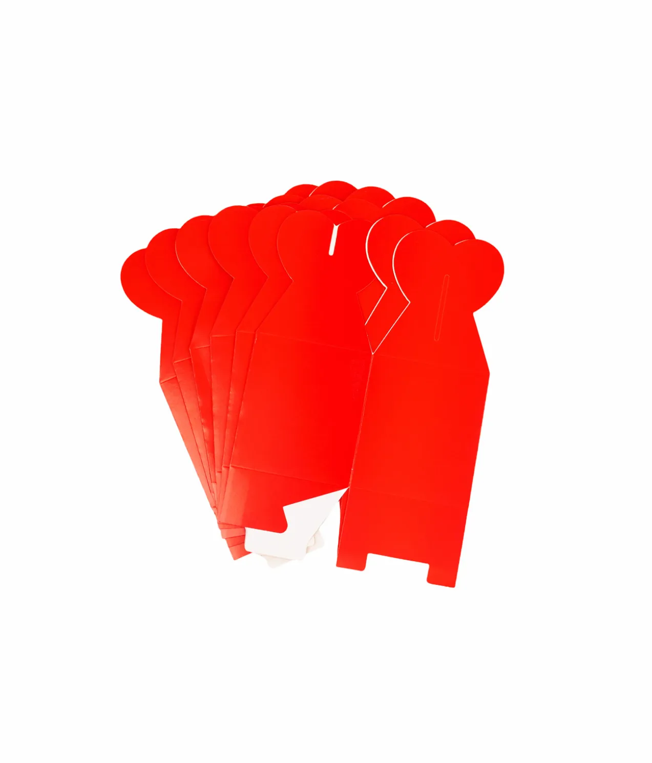 Red Paper Treat Box 6pc (Top Seal)