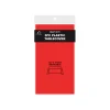 Red Plastic Tablecover 3pk