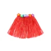 Red Short Hula Skirt 40cm
