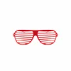 Red Shutter Shade Glasses