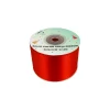 Red Solid Colour Satin Ribbon 5cm