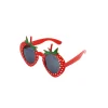 Red Strawberries Party Glasses