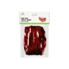 Red Table Skirt 3×0.8m