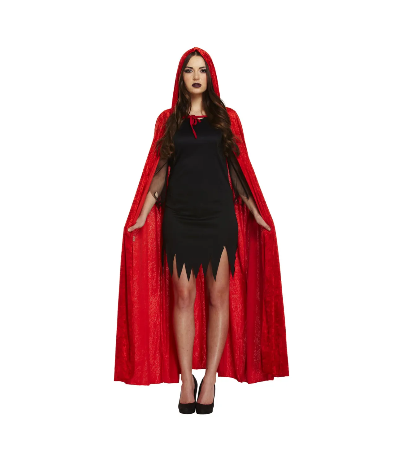 Red Velvet Cape Adult
