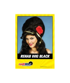 Rehab Wig Black