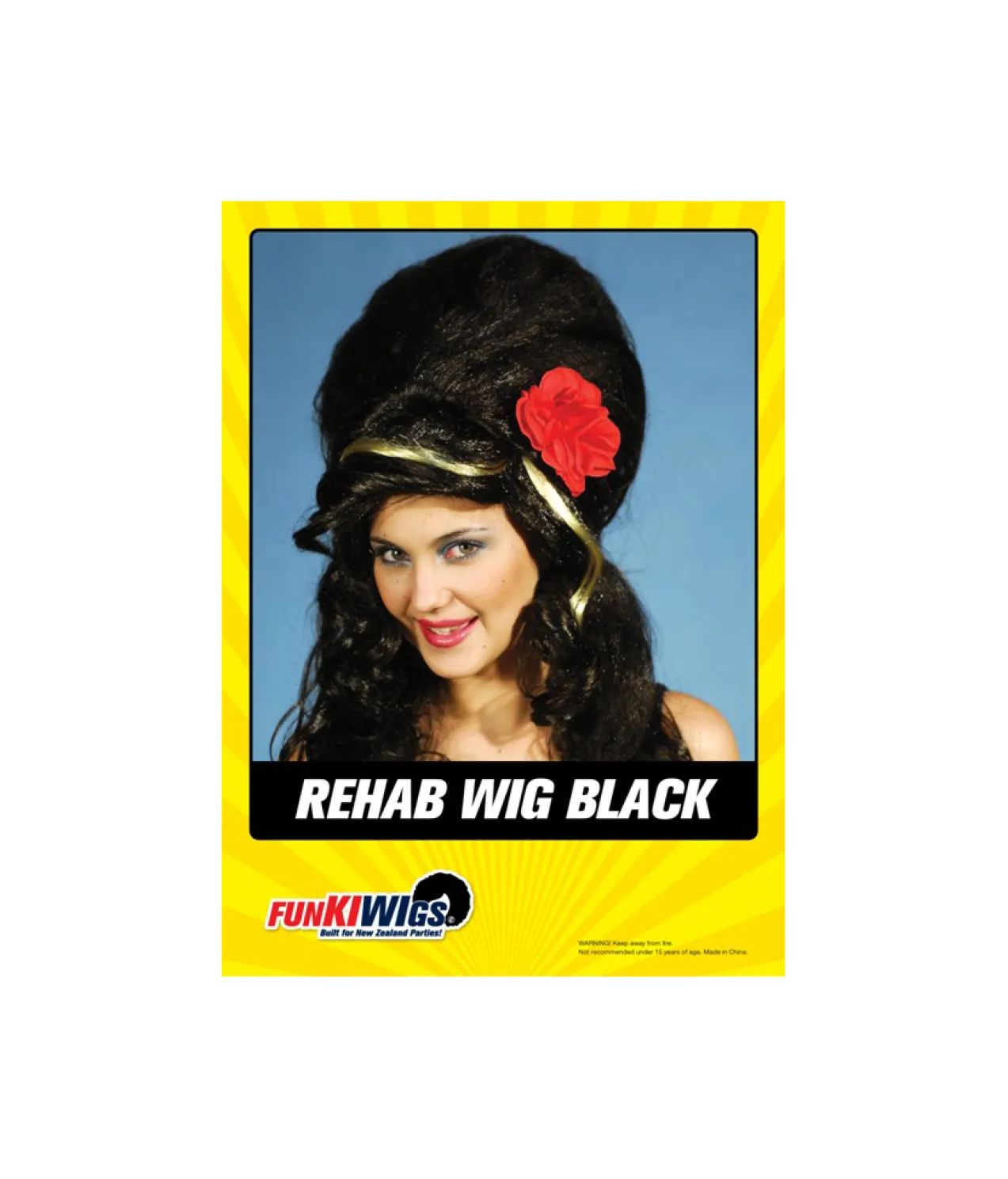 Rehab Wig Black