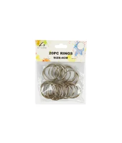 Rings 4cm 20pc