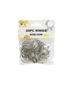 Rings 3cm 20pc