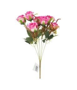 Rose 7 Branch Assorted 43cm