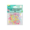 Rose DIY Bead Ornament With White Rope 30g