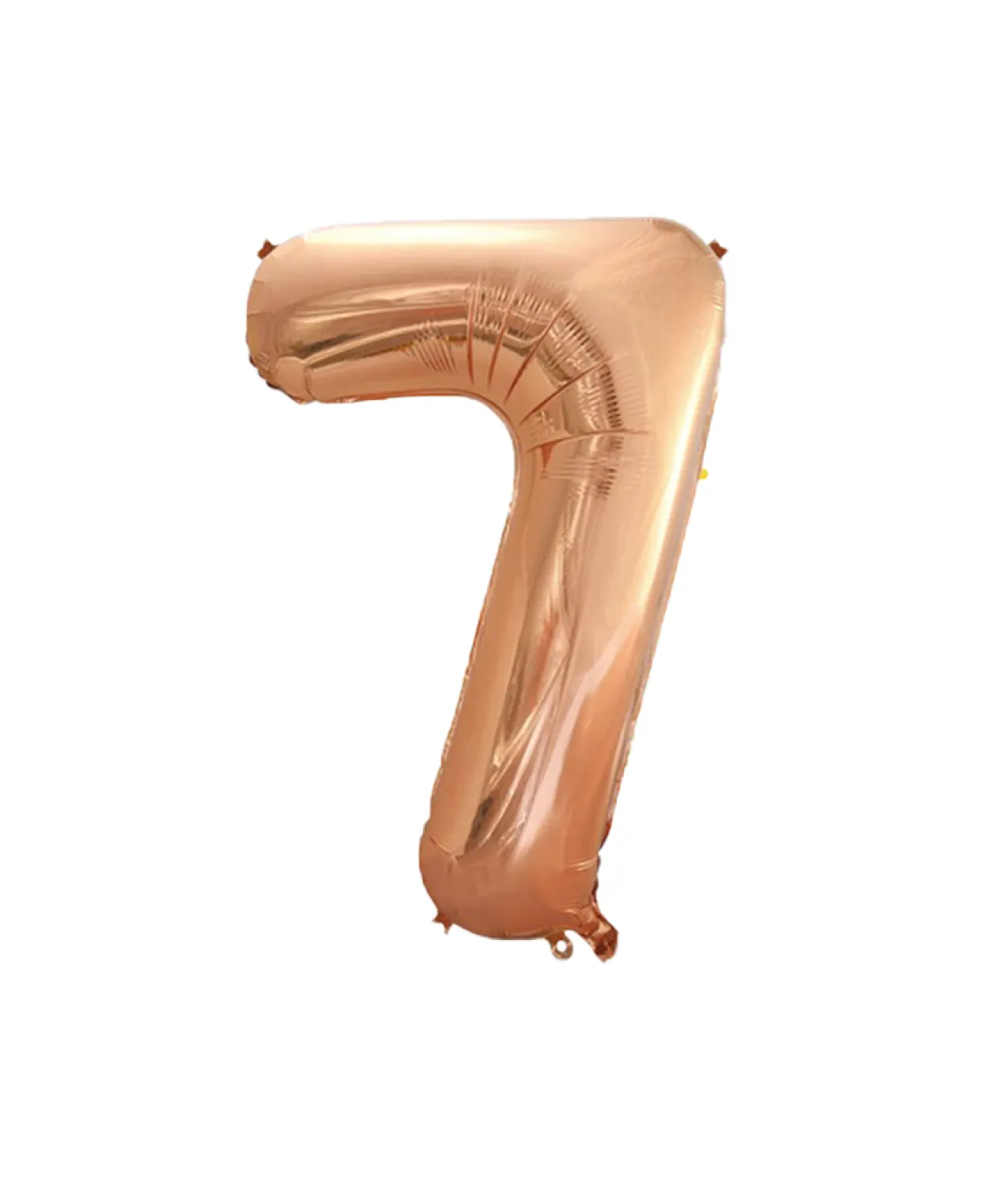 Rose Gold Foil Number Balloon 7