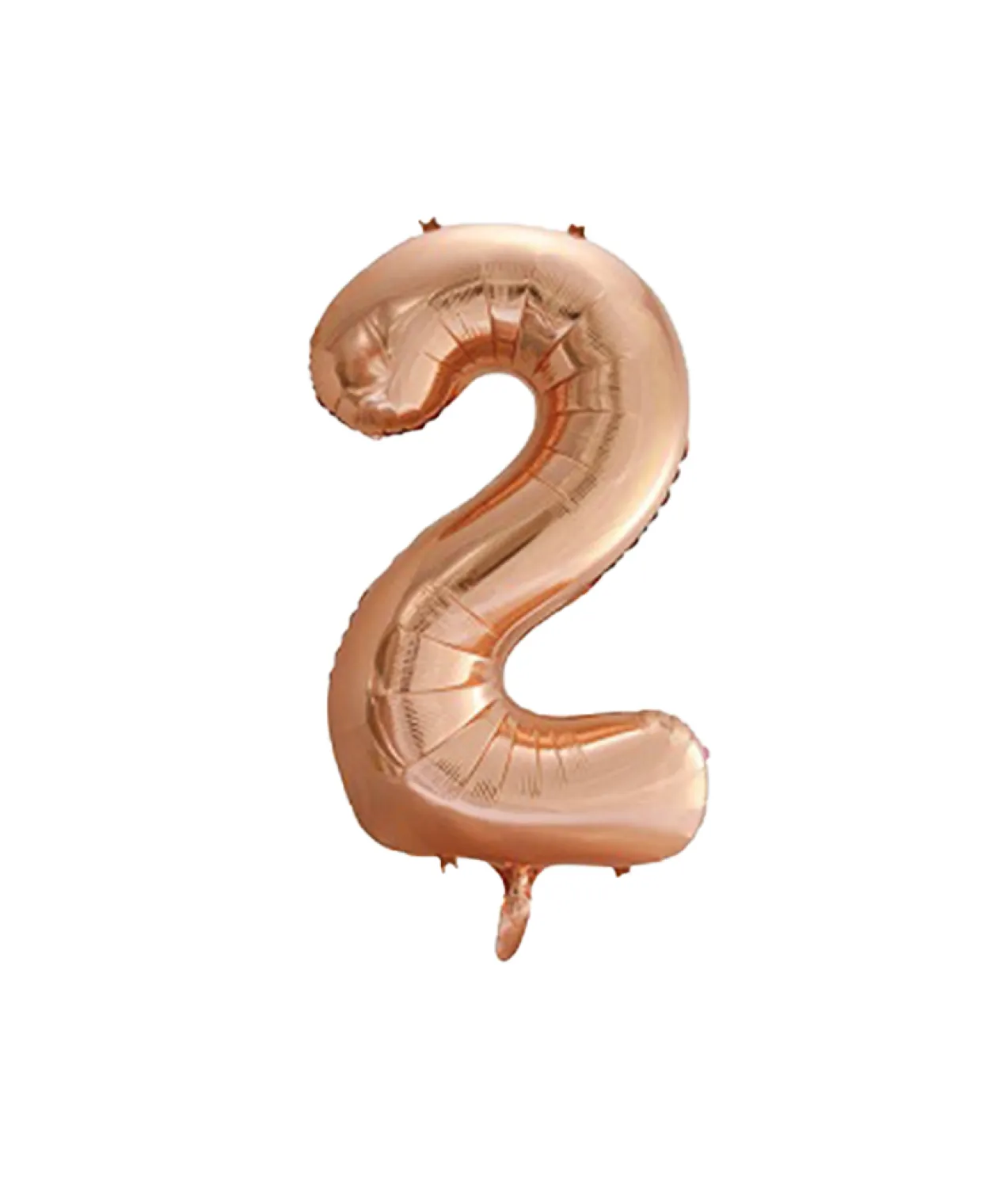 Rose Gold Foil Number Balloon 2