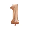 Rose Gold Foil Number Balloon 1