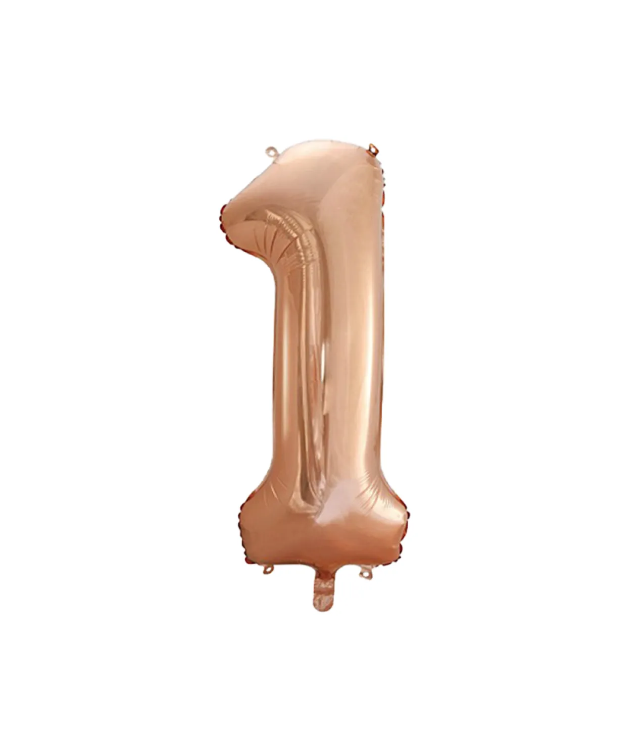 Rose Gold Foil Number Balloon 1