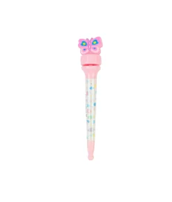Rotating Butterfly Ballpoint Pen 16cm Assorted Colours