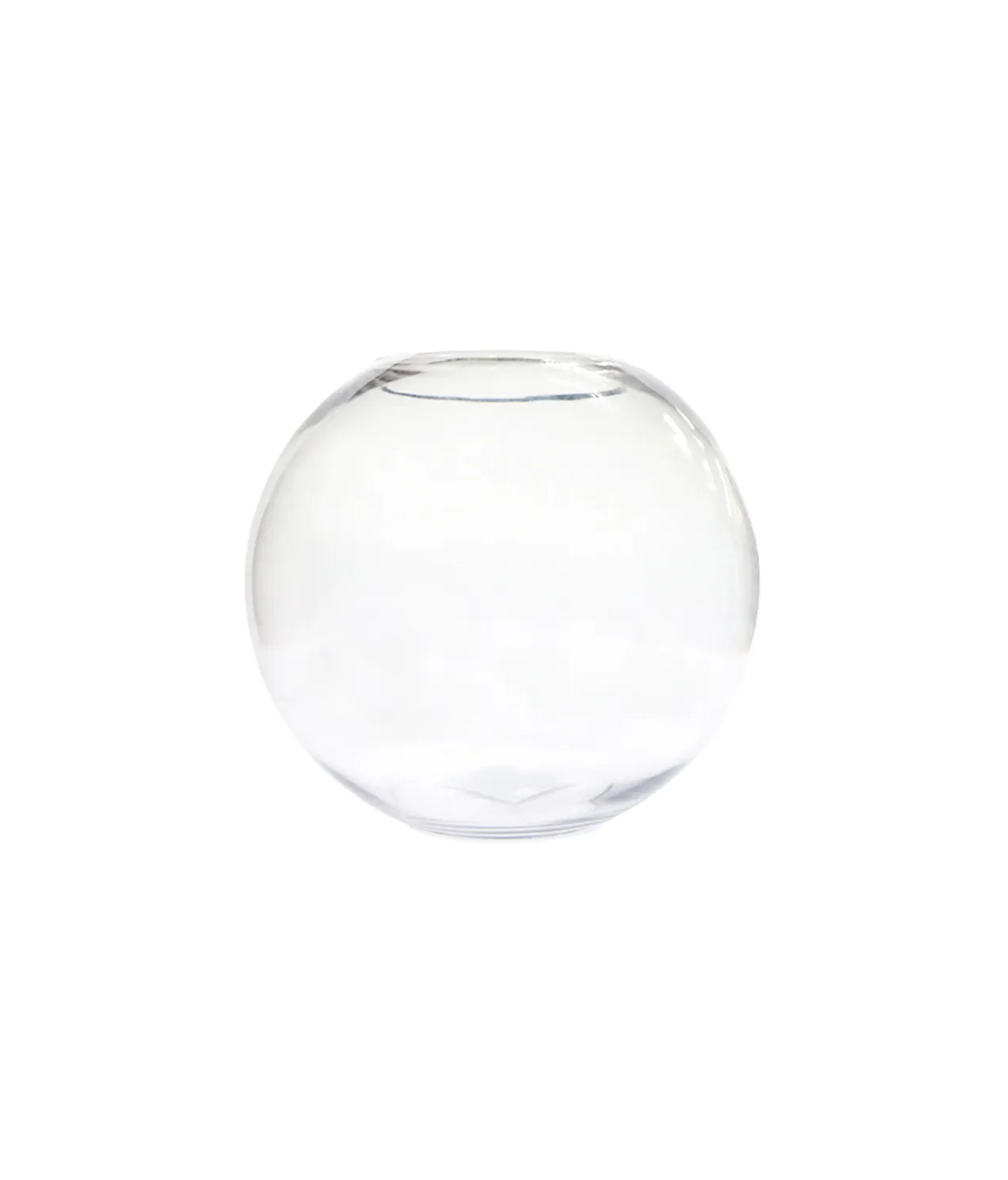 Round Glass Fish Bowl 22cm