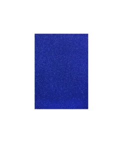 Royal Blue A4 Glitter EVA Foam Sheets 10pk