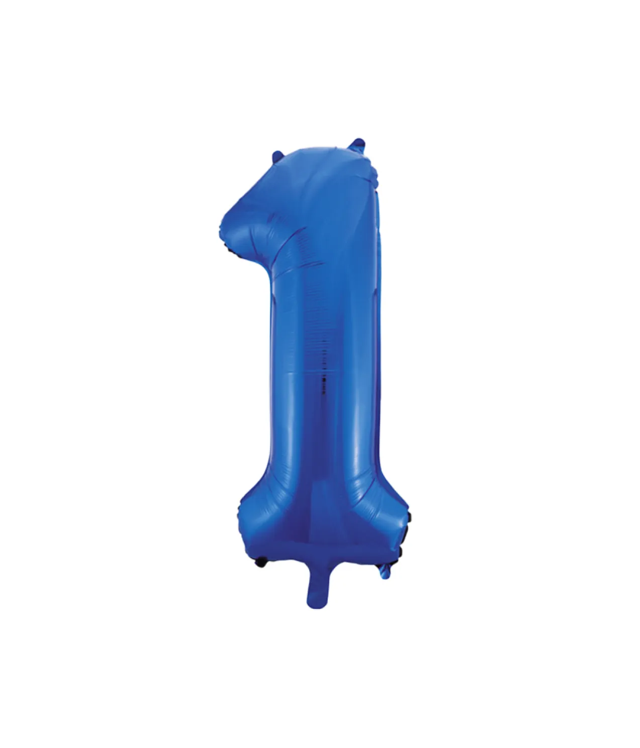 Royal Blue Foil Number Balloon 1
