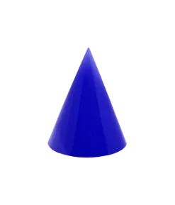 Royal Blue Party Hats 10pcs