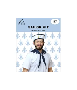 Sailor Hat & Scarf