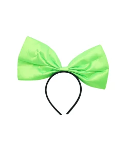 Satin Lime Green Bow Headband 30cm