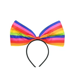 Satin Rainbow Headband