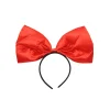 Satin Red Bow Headband 30cm