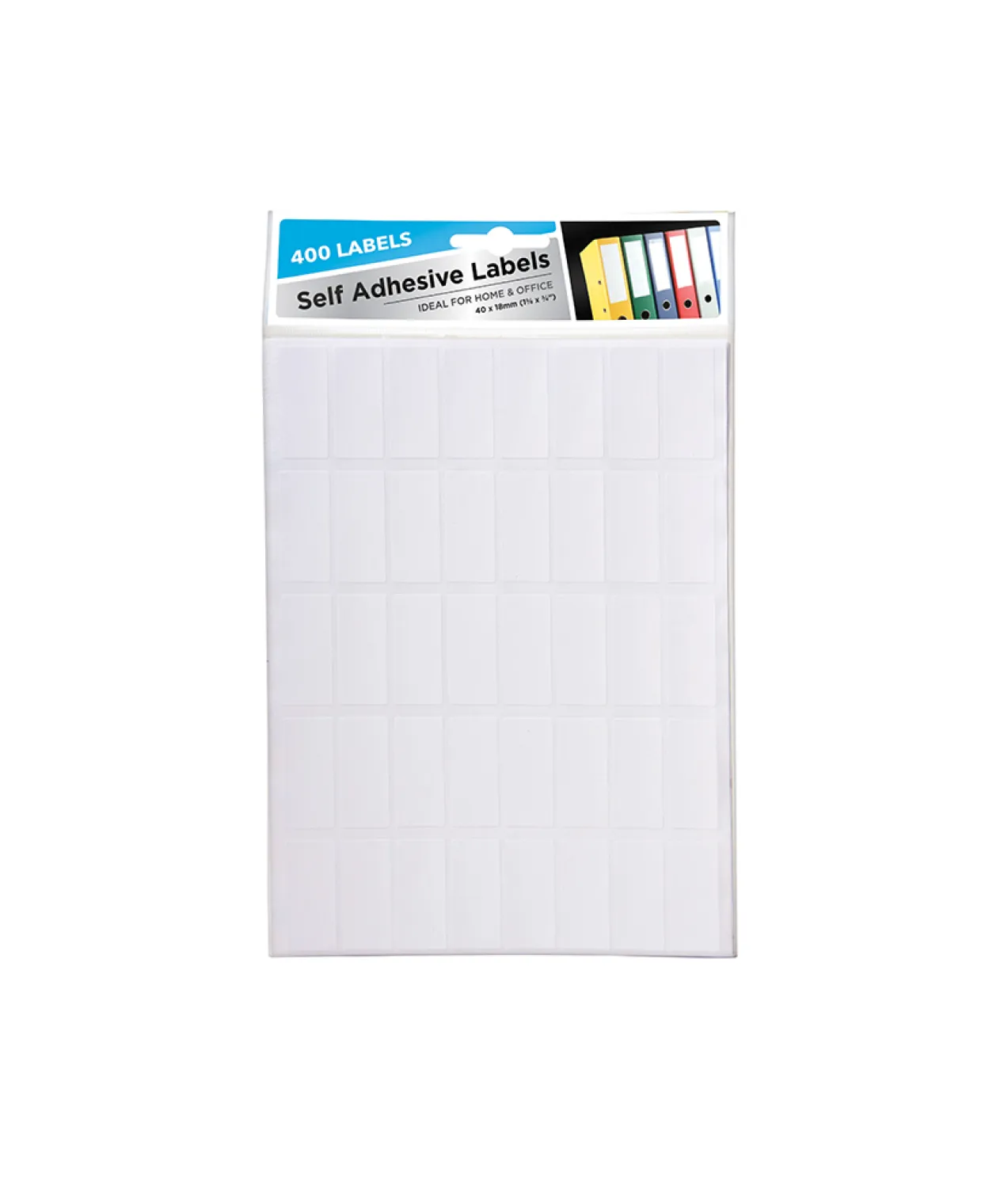 Self Adhesives Labels 40x18mm 400pk